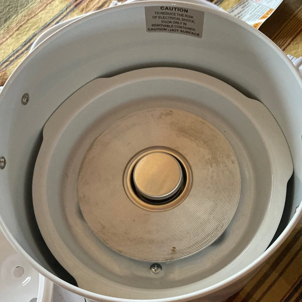 Aroma rice and grain cooker, steamer 7 pieces off white ARC- 863CGU 3 cup